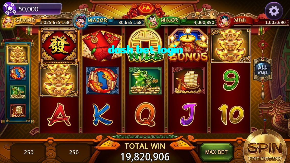 dash bet login