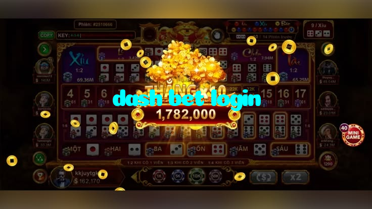 dash bet login casino presented on mobile device in Pakistan with slots and live games